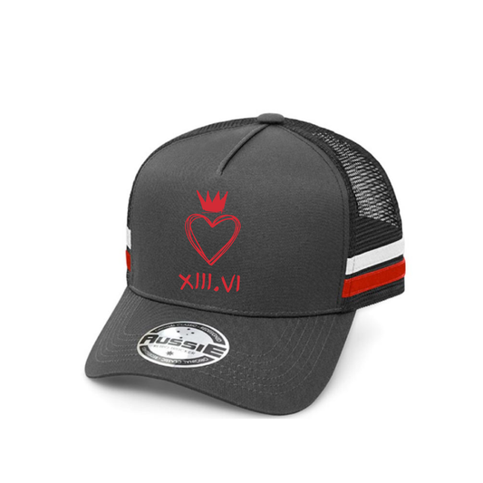 Cardinal Heartcrown Trucker Cap - Black