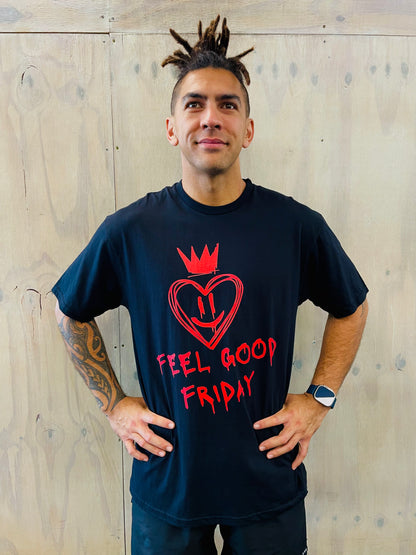 Cardinal Feel Good Friday Tee Black