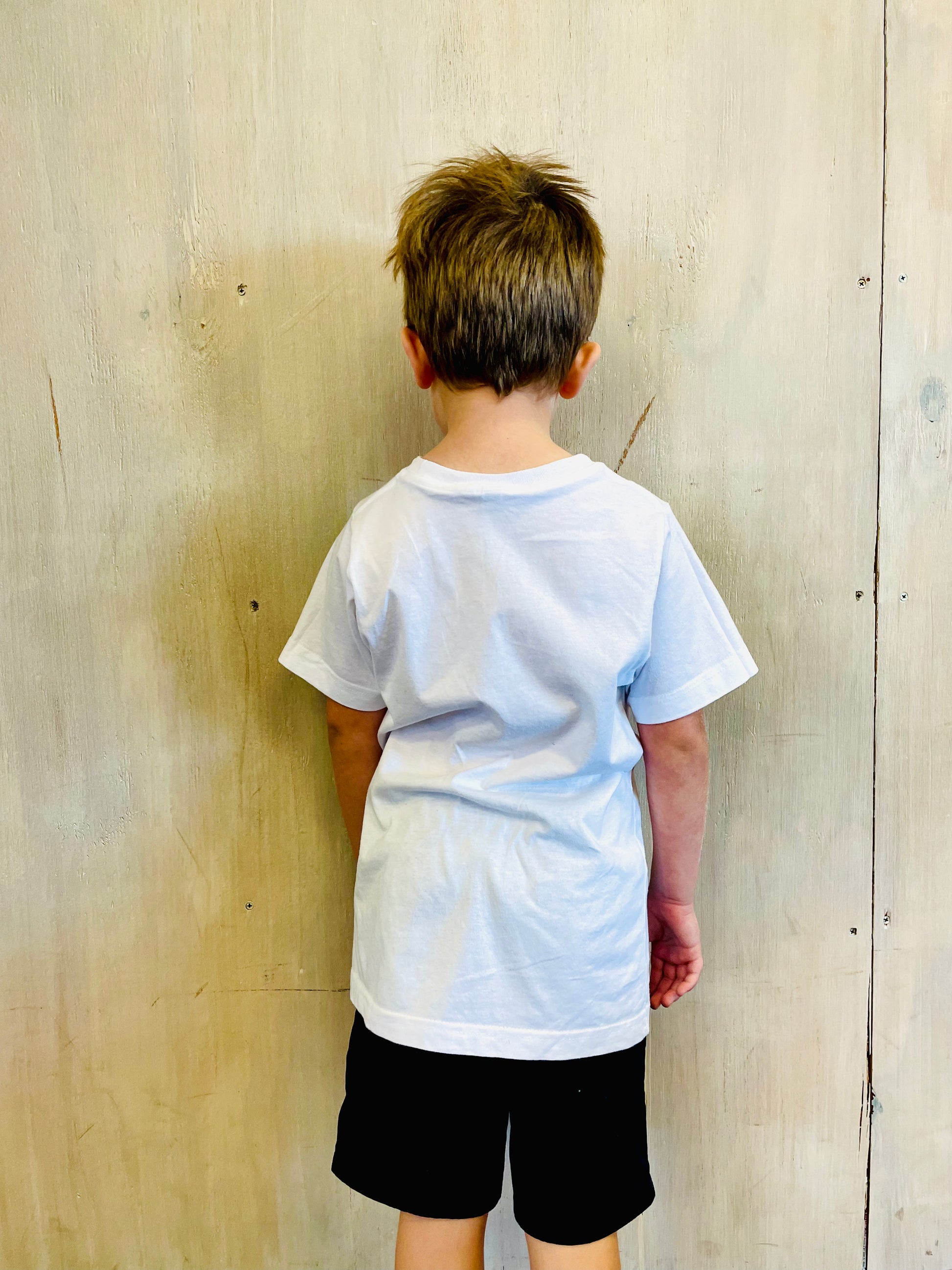 Mental Fortitude Kids Stacked Logo Tee | Empower Activewear for the whole Family