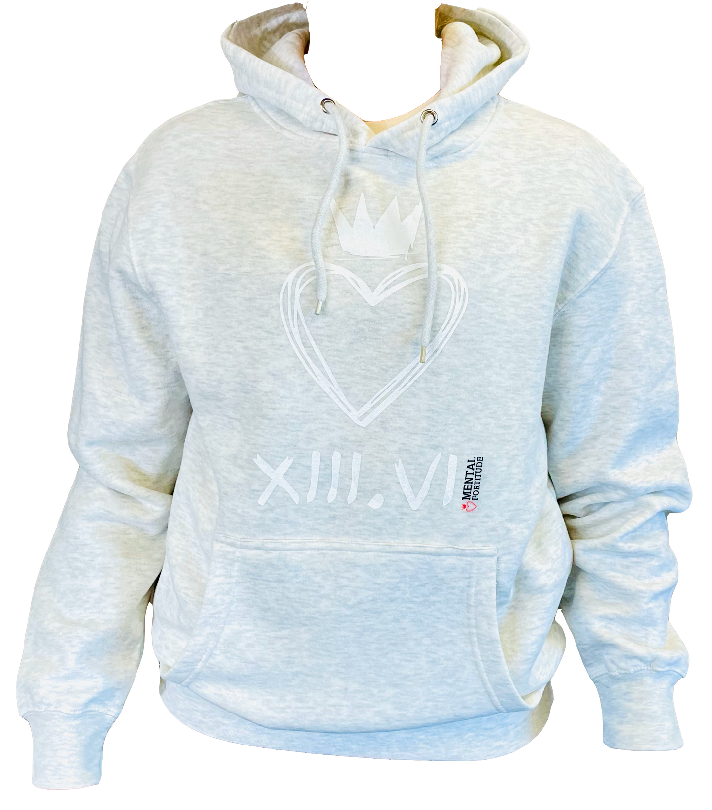 Chalk Heartcrown Hoodie - Ecru