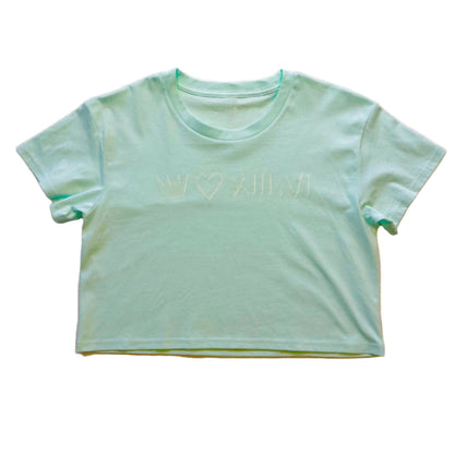 Elements Collection | Crop Tee | See Foam