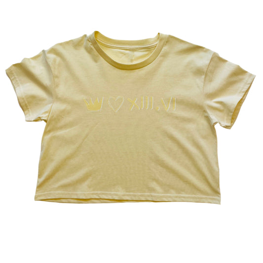 Elements Collection | Crop Tee | Sunbeam